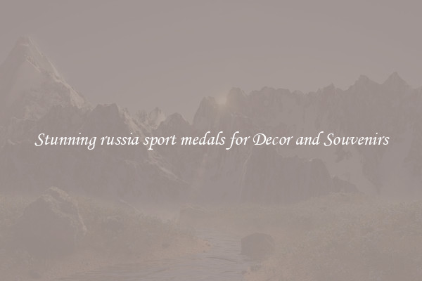Stunning russia sport medals for Decor and Souvenirs