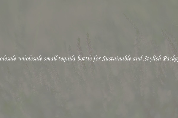 Wholesale wholesale small tequila bottle for Sustainable and Stylish Packaging