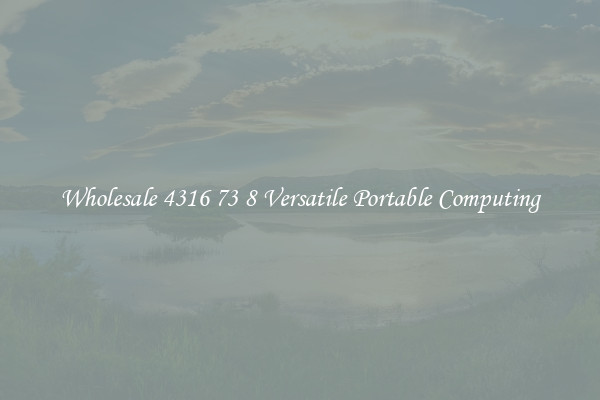 Wholesale 4316 73 8 Versatile Portable Computing