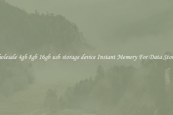 Wholesale 4gb 8gb 16gb usb storage device Instant Memory For Data Storage