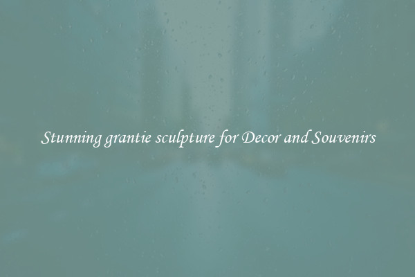 Stunning grantie sculpture for Decor and Souvenirs