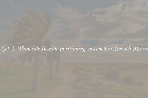 Get A Wholesale flexible positioning system For Smooth Moves